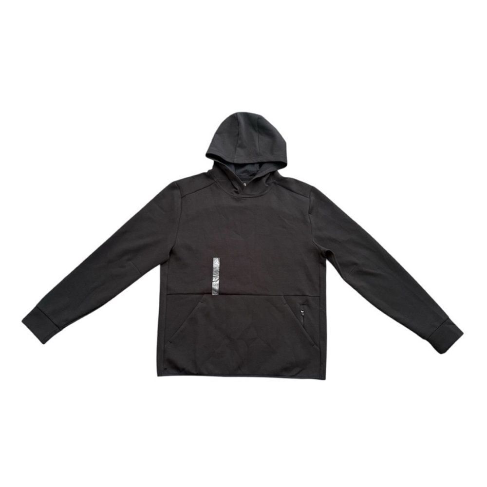 DSG Black Hoodie with Front Pocket DSG Pullover Hoodie Black Sweatshirt Medium
